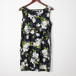 Carol Anderson California Womens Dress Sz 6 Vintage Cottagecore Floral 90s Retro